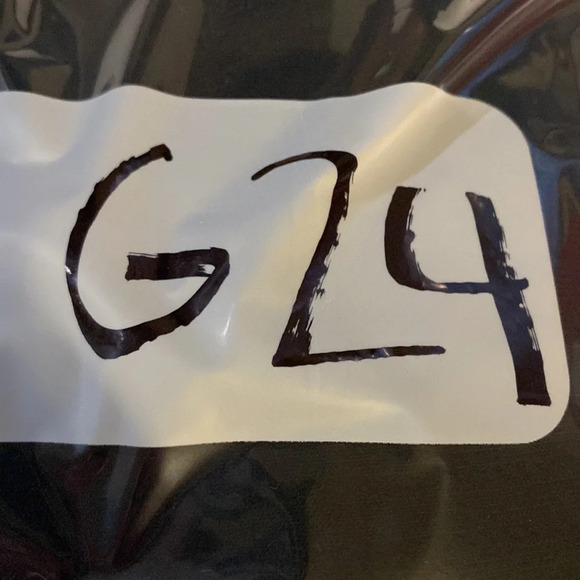 FLAX black cotton knit maxi dress minimalist lagenlook stretch boho sleeveless M - Picture 9 of 9